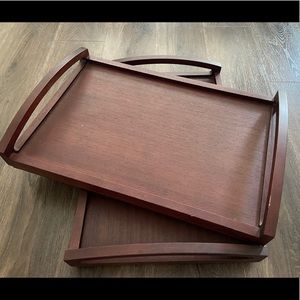 Crate & Barrel Breakfast in Bed Tray Set